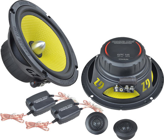 Ground Zero Car Speaker Set Separate 6.5" with 100W RMS (2 Way)