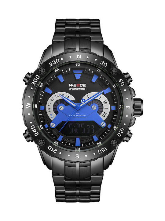 Weide Мъжки Часовник 47mm Хронограф На Батерия ...
