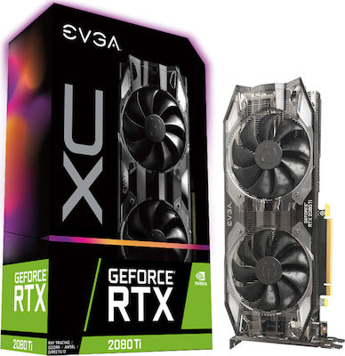 EVGA GeForce RTX 2080 Ti 11GB GDDR6 XC Gaming Κάρτα Γραφικών PCI-E x16 3.0 με HDMI και 3 DisplayPort