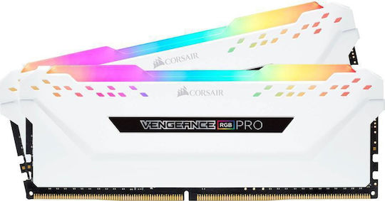 Corsair Vengeance RGB Pro 32GB DDR4 RAM cu 2 module (2x16GB) și