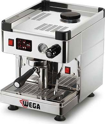 Wega Mininova EVD PR Commercial Espresso Machine 1-Group Inox W33.5xD45.5xH42.5cm