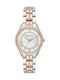 Michael Kors Lauryn Watch with Pink Gold Metal Bracelet