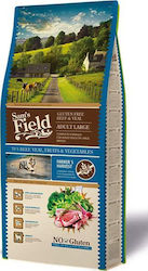 Sam's Field Adult Large 13kg Dry Food Gluten Free for Adult Dogs of Large Breeds with Beef and Calf