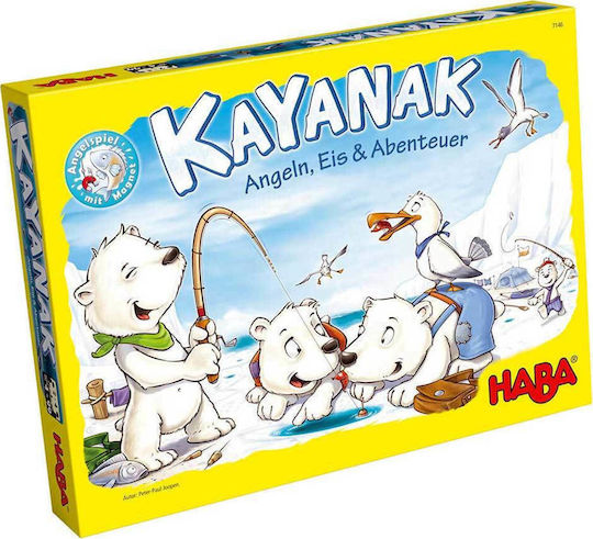 Board Game Kayanak Περιπέτεια Αρκτική for 2-4 Players 4+ Years Old (EN) Haba