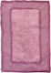 Lino Home Bath Mat Cotton Quadro 2500000075 Lilac 60x100cm