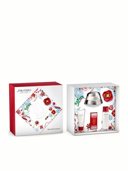Shiseido Bio-performance Advanced Super Revitalizing Cream Skin Care Set for Moisturizing & Facial Cleaning