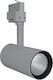 Osram TRACK SP D75 25 W 3000 K 90RA NFL GY Einzel LED Warmes Weiß Spot in Gray Farbe