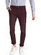 Pepe Jeans Sloane Men's Trousers Chino Burgundy