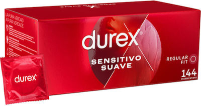 Durex Προφυλακτικά Sensitivo Suave Λεπτά 144τμχ