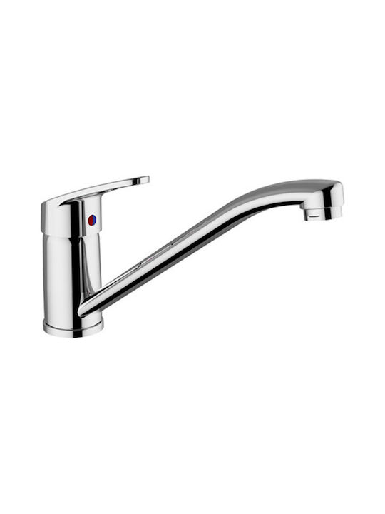 Wtsgroup Zipponi Kristal Baterie Chiuvetă Bucătărie Bancă Argintie