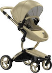 Mima Xari Premium Edition Adjustable 2 in 1 Baby Stroller Suitable for Newborn All Gold 13.4kg