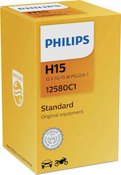 Philips Lamps Car & Motorcycle Standard H15 Halogen 12V 55W 1pcs