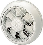 S&P HCM-225N Wall-mounted Ventilator 260mm White