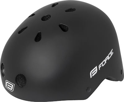 Force ,90206 BMX Bicycle Helmet Black