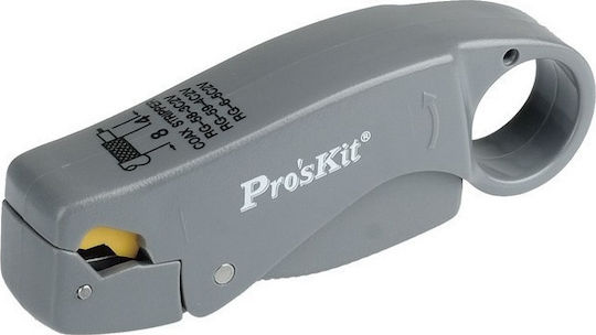 Proskit Rotary Coaxial Cable Stripper with 108mm Length Coaxial 6PK-322 Rotary