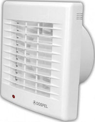 Dospel Polo 4 100 AZ De perete Ventilator 100mm Alb