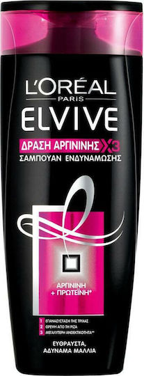 L'Oreal Paris Elvive Full Resist Arginine Σαμπουάν Αναδόμησης/Θρέψης & Ενυδάτωσης για Εύθραυστα Μαλλιά 200ml