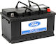 Ford Baterie Auto SLI cu Capacitate 80Ah și CCA 700A