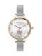 Ted Baker Uhr mit Silber Metallarmband TE50070016