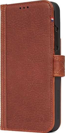 Decoded Leather Card Портмоне Изкуствена кожа Кафяв (iPhone XS Max)