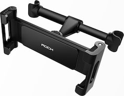 Rock Βάση Κινητού Αυτοκινήτου Car Headrest Mount με Ρυθμιζόμενα Άγκιστρα