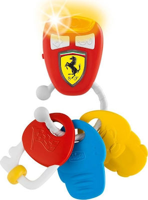 Chicco Ferrari Scuderia Teething Rattle made of Plastic for 3 m+ 1pcs