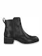 Tamaris Leder Damen Chelsea Stiefeletten Schwarz