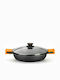 Bra Efficient Shallow Pot made of Cast Aluminum 3.1lt / 28cm