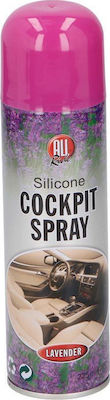 All Ride Spray Polieren für Kunststoffe im Innenbereich - Armaturenbrett mit Duft Lavendel Cockpit Spray Lavender 225ml 85384