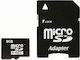 Philips microSDHC 8GB Class 10 High Speed με αντάπτορα