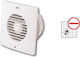 Horoz Electric 500000120 De perete Ventilator de Baie 120mm Alb