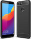Forcell Back Cover Σιλικόνης Μαύρο (Huawei Y5 2018 / Honor 7S)