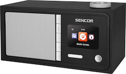 Sencor SIR 5000WDB Tabletop Radio Electric DAB+ with Bluetooth Black