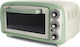 Ariete Vintage 0979 Ηλεκτρικό Φουρνάκι 18lt Χωρίς Εστίες Green