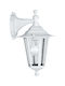 Eglo Laterna Wall-Mounted Outdoor Lantern E27 IP44 16.5x35x35εκ.