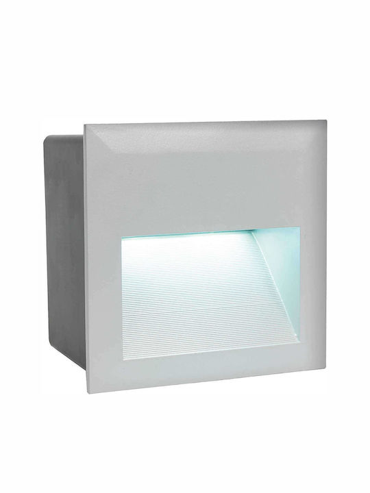 Eglo Zimba Wasserdicht Wandmontierte Deckenleuchte für den Außenbereich IP65 mit Integrierte LED Gray