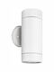 Aca SL7031 Wall-Mounted Outdoor Spot GU10 IP65 Double Beam 6x8.7x15.8cm