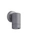 Aca Waterproof Wall-Mounted Outdoor Spot Light IP65 GU10 Gray