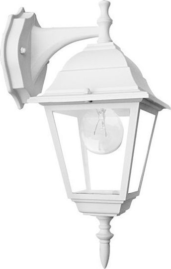 Aca Judi Wall-Mounted Outdoor Lantern E27 IP45 20.1x34.4εκ.