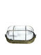 Aca Wall-Mounted Outdoor Turtle Light E27 IP45 20.8x11.8x9.8εκ.