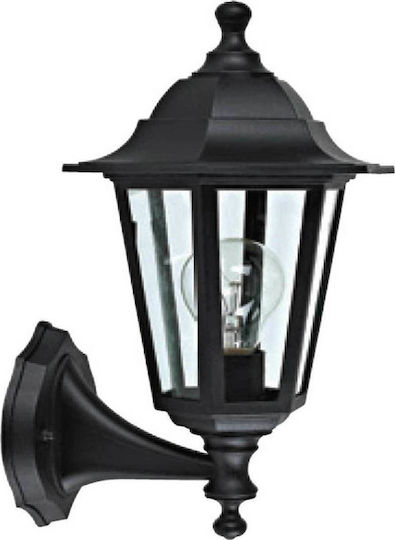 Aca Wall-Mounted Outdoor Lantern E27 IP44 19.75x20.6x35.7εκ.