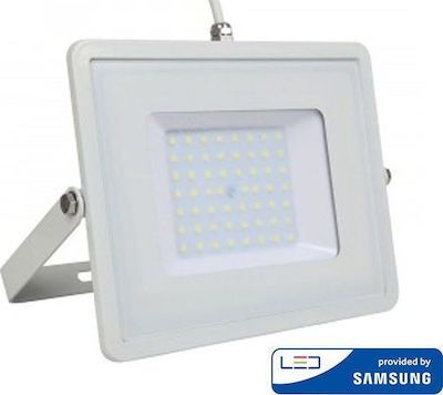 V-TAC Στεγανός Προβολέας LED 50W Φυσικό Λευκό 4000K IP65