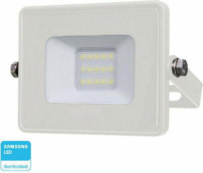V-TAC Wasserdicht LED Flutlicht 10W Kaltweiß 6400K IP65