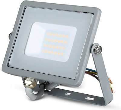 V-TAC Waterproof LED Floodlight 20W Cold White 6400K IP65