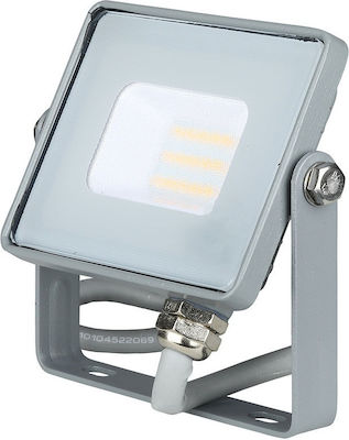 V-TAC Wasserdicht LED Flutlicht 10W Natürliches Weiß 4000K IP65