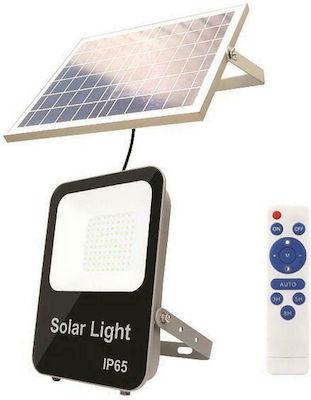 Eurolamp Waterproof Solar LED Floodlight 20W Natural White 4000K IP65