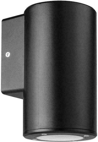 Eurolamp Επιτοίχιο Εξωτερικό Σποτ GU10 IP65 9.9x7.6x14.8εκ.