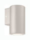Eurolamp Wasserdicht Wandmontiertes Spotlicht für den Außenbereich IP65 GU10 Weiß