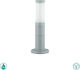 Viokef Cavo Outdoor Small Post Floor Lamp 30W IP65 For E27 Bulb Gray
