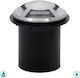 Viokef Franco Outdoor Floor Spot 35W IP65 for GU10 Light Bulb Base Silver